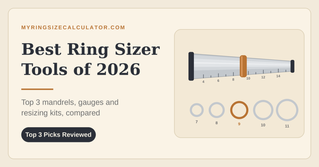 Reviews on the Top 3 Ring Sizer Tools - Best ring sizer