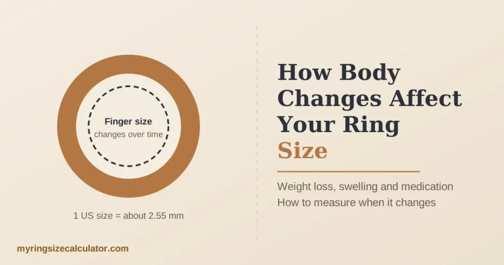 How Body Changes Affect Your Ring Size